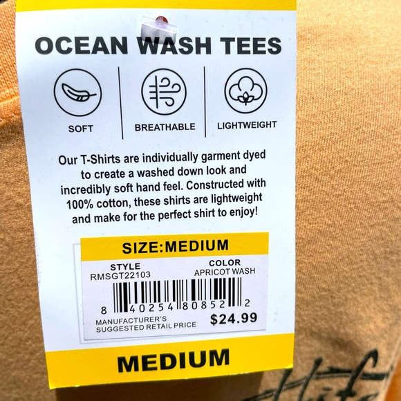 Reel Life, short sleeve, Shirt, size M - Picture 3 of 3